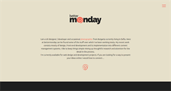 Desktop Screenshot of bettermonday.org